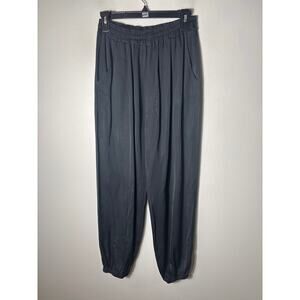 Sofia Made in Italy Black Pull On Joggers-No Size Tag